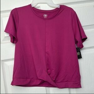 Athletic Works XXL Girls Gym Shirt Purple